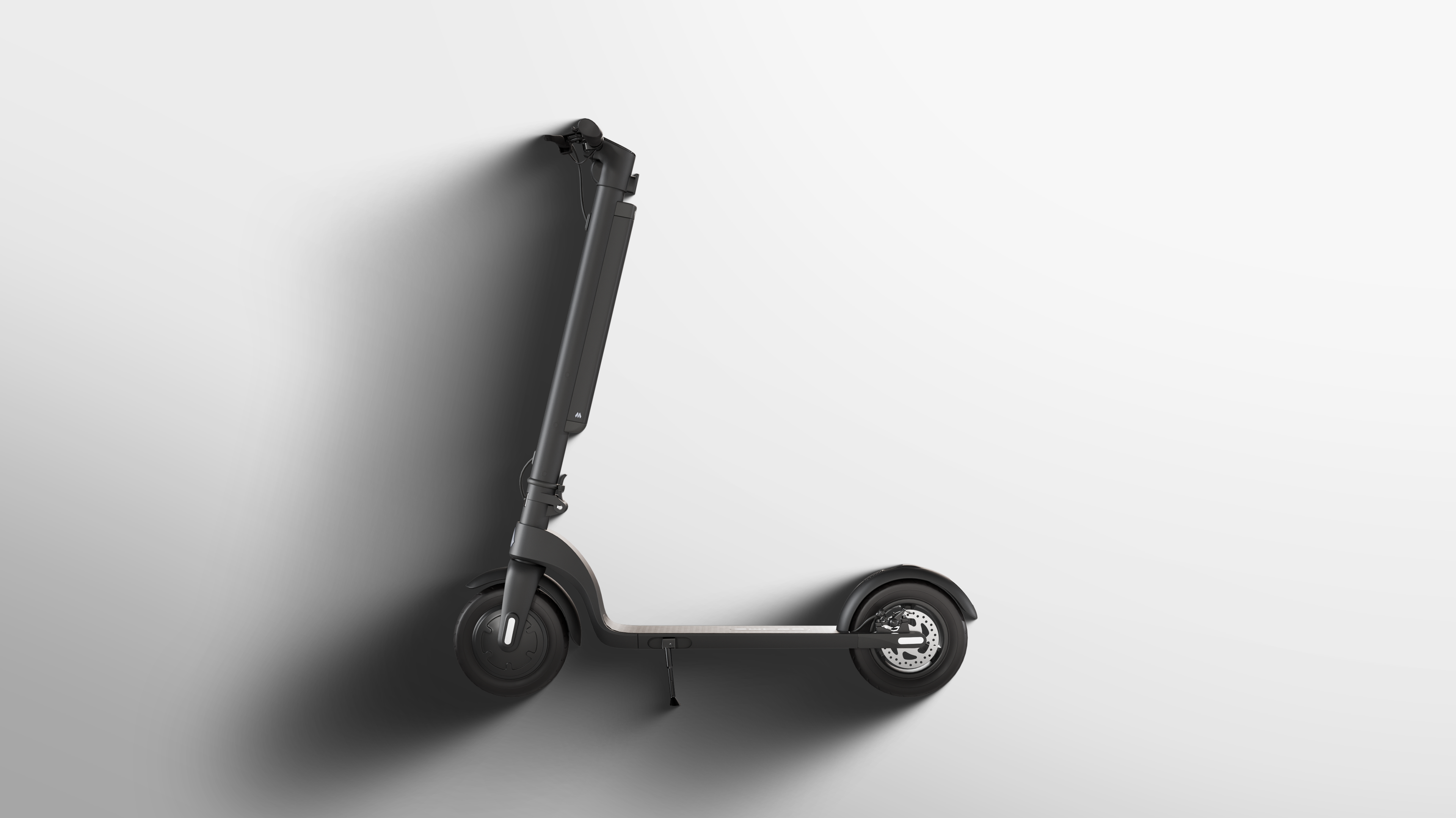 Person on scooter